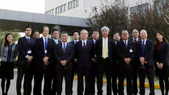 東芝集團(tuán)綱川社長(zhǎng)到訪，點(diǎn)贊東芝電梯在華事業(yè)