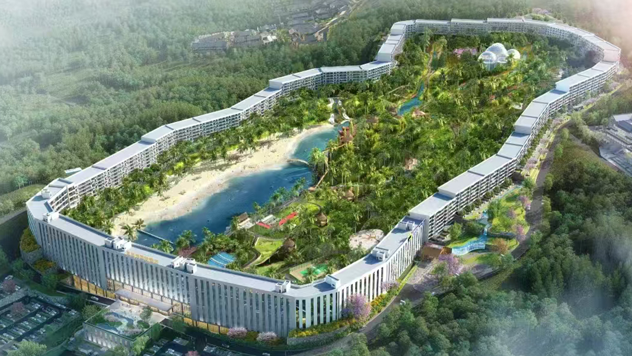 94臺東芝電梯助力河北“小三亞”！解碼西部長青標(biāo)桿工程的品質(zhì)之選
